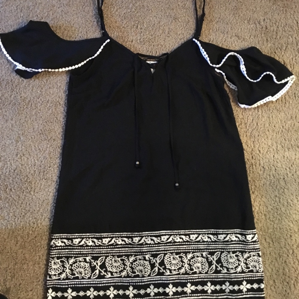 Dress/Long Top Off the Shoulder w/Spaghetti Straps